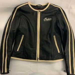 Ladies(M) Indian Motorcycle riding jacket Leather.